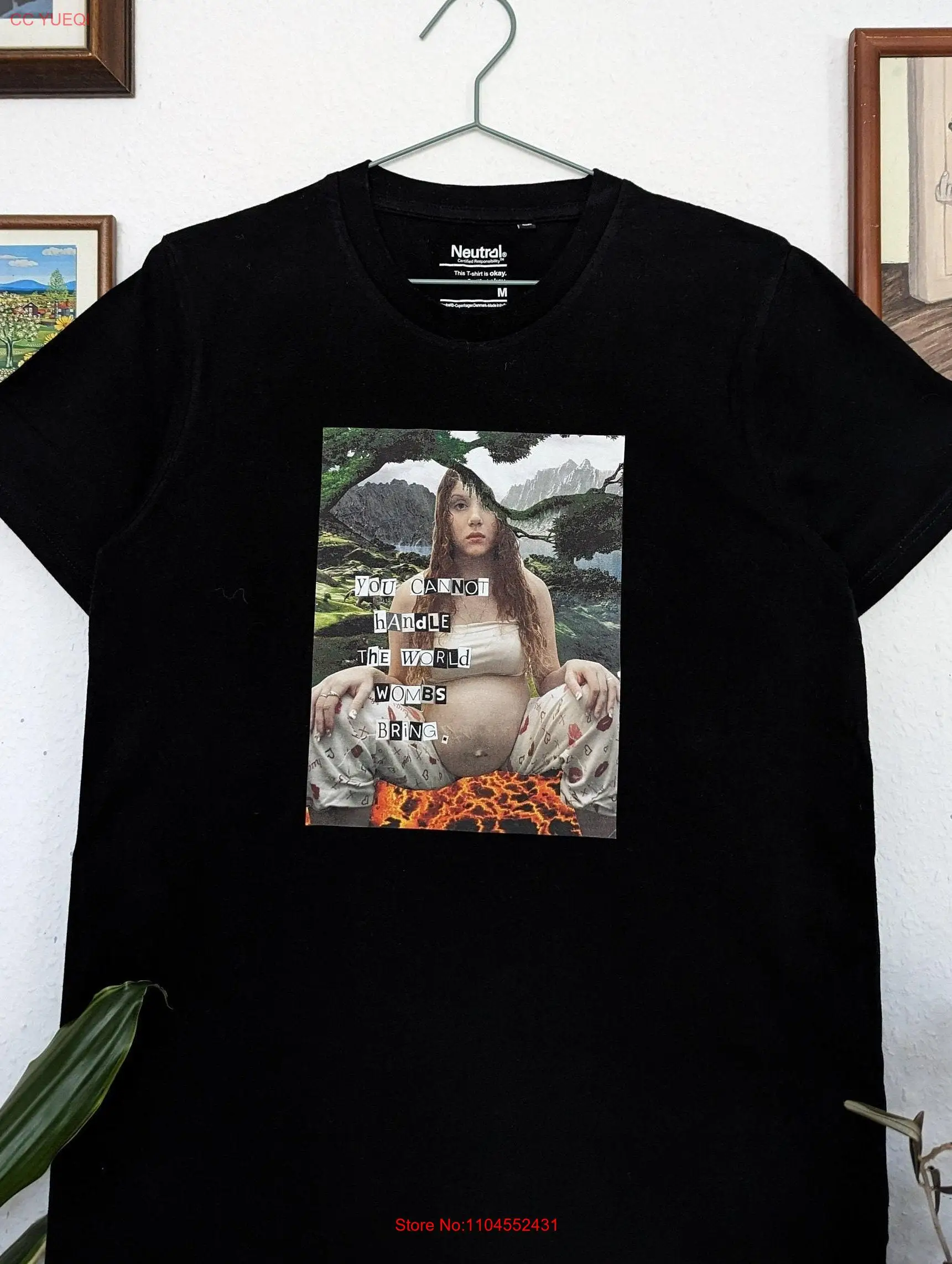 

fair trade T shirt including donation to Amica e V long or short sleeves