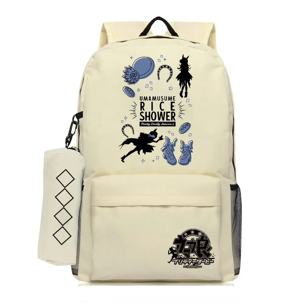 Pretty Derby Merchandise Little Chestnut Hat Anime Backpack Large Capacity Campus Student Unisex School Bag Anime