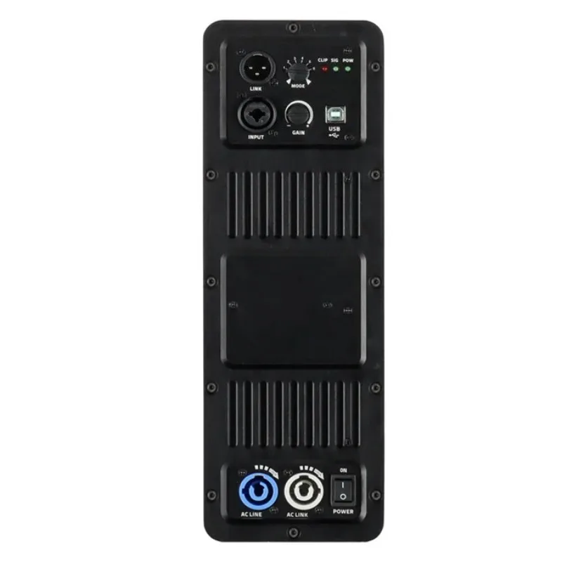 

400W+150W Dsp Professional 2 Way Class D Amplifier Board Amplificador Active Two Frequency Amplifier Module for Active Speaker