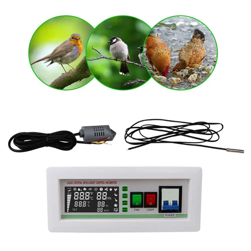 XM-18SD Incubator Controller Intelligent Microcomputer Temperature Humidity Control Panel For Chicken Duck Goose Egg Hatcher Tes