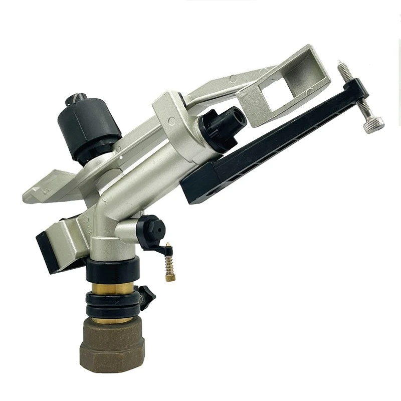 

360 Gear Drive 1.5 Female Brass Material Rain Gun Sprinkler Large Gun Sprinkler for Farm Irrigation System
