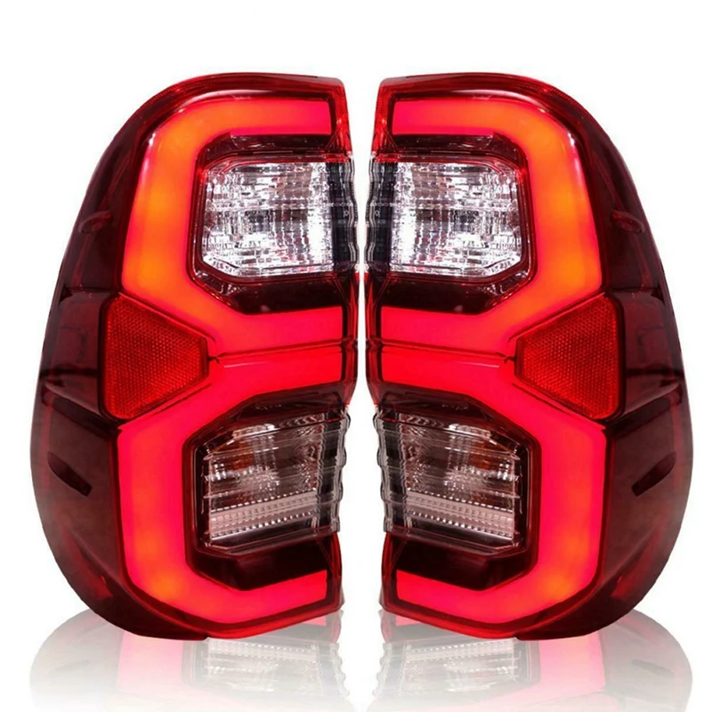 Rear LED Tail Lamp For Toyota Hilux Revo Rocco SR5 Pickup 2020-2022 Brake Lamp