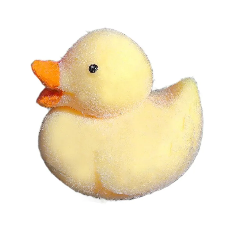 Pato amarelo de pelúcia alívio do estresse brinquedo macio espremer lento rebote brinquedo fidget pitada brinquedo de descompressão bonito pato menina presente de aniversário