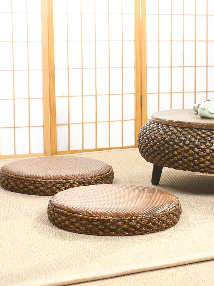 

Rattan household Japanese floor coffee table cushion