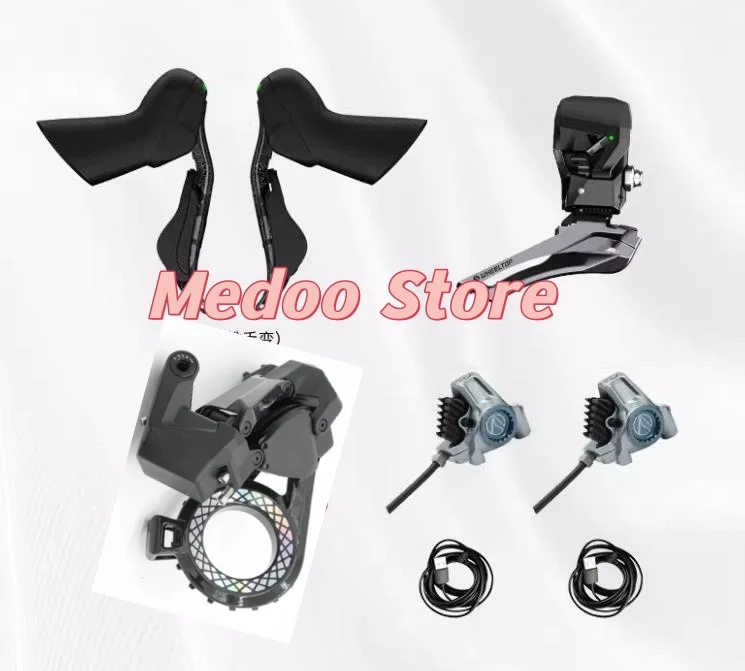 

WHEELTOP EDS TX Wireless Groupset, 7-14speed, over size carbon pulley wheel