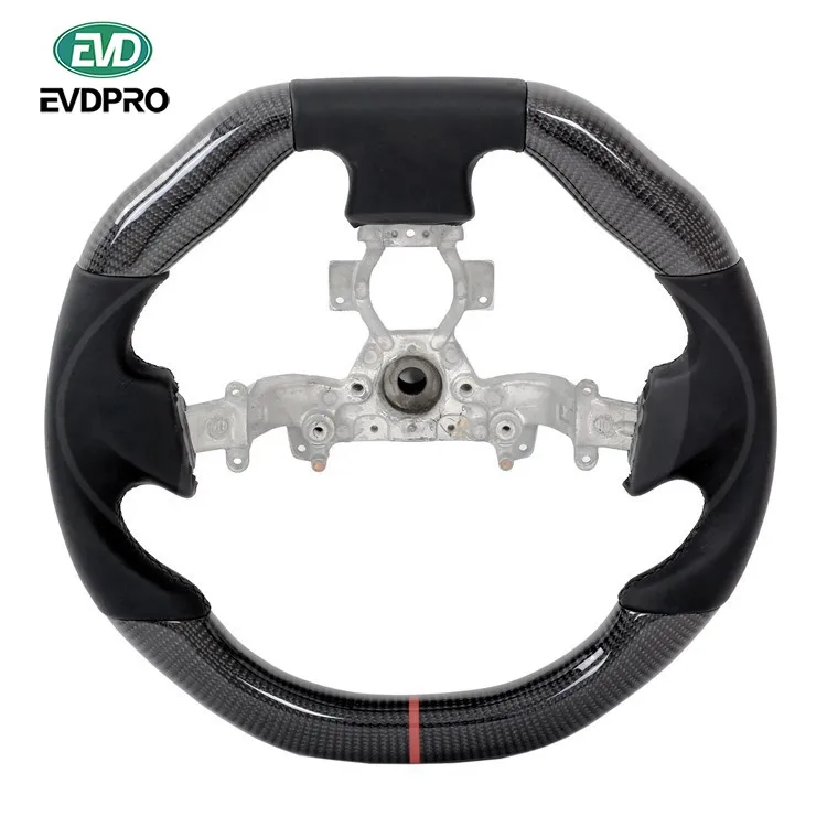 

CARBON FIBER STEERING WHEEL for 2008-2016 NISSAN GTR R35 EVD-19 STYLE