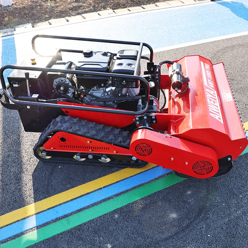 Customized Agricultural Smart Four-Stroke Flail Mower – CE EPA Zero-Turn Mini Remote Robot