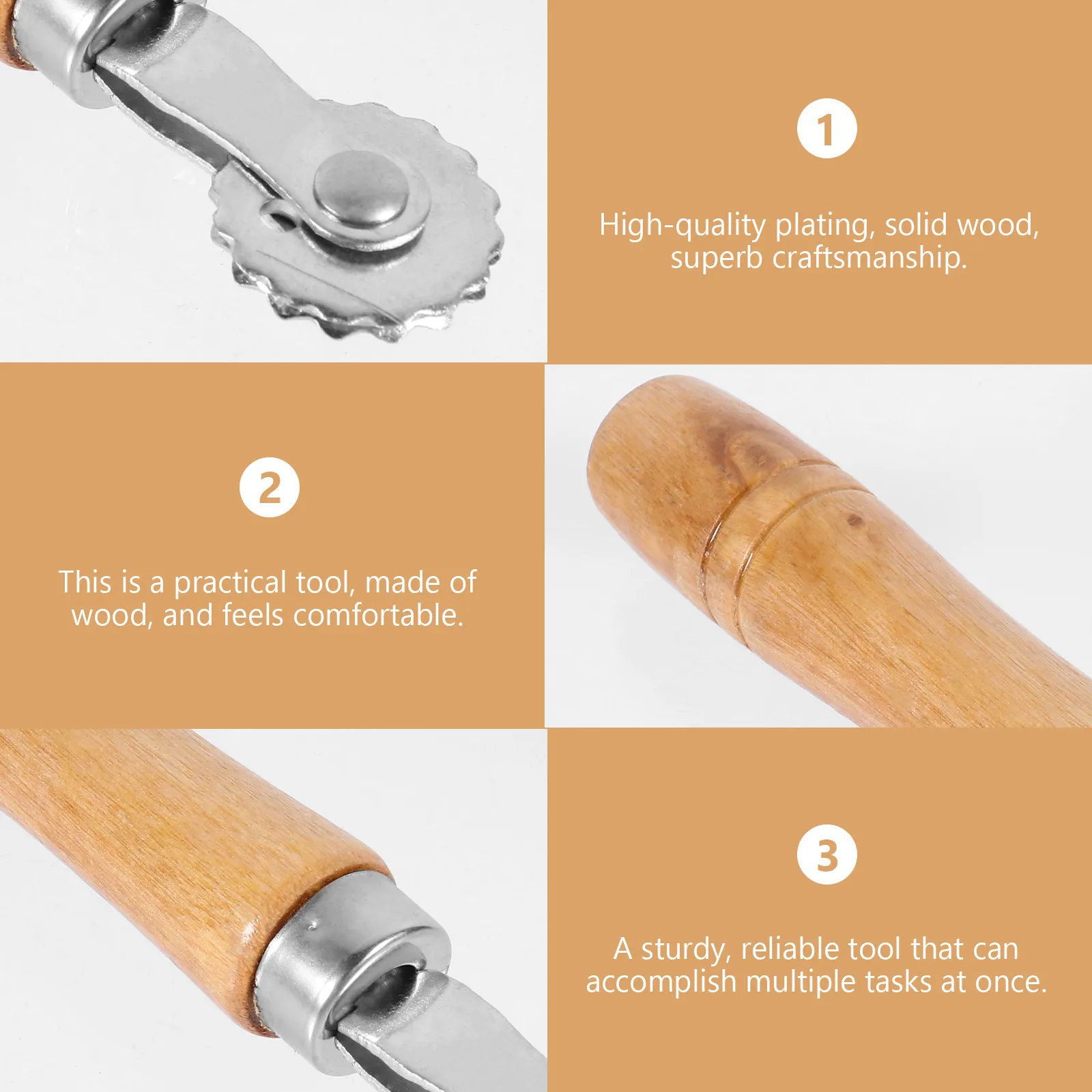 6pcs Spur Wire Wheel Beehive Embedder Tool for Easy Foundation Sheet Installation – Beekeeping Essential