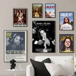 Lana album Del R-Rey singer POSTER Prints Wall Pictures Living Room Home Decoration Small