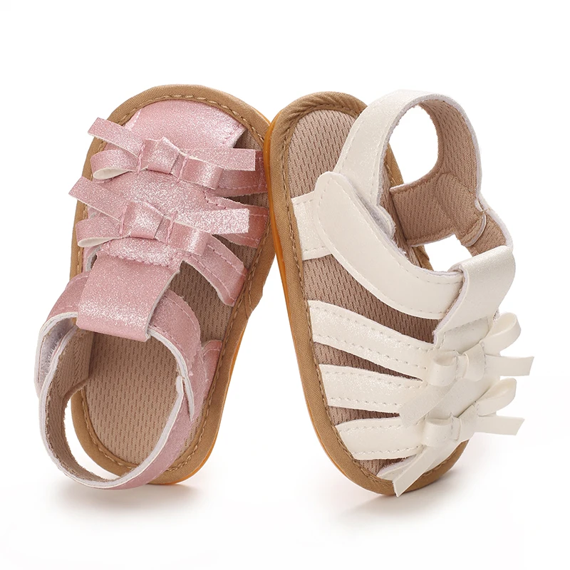 0-18Months Newborn Infant Baby Girls Shoes Summer Sandals Casual Rubber Bottom Non-Slip Breathable Baby Shoes