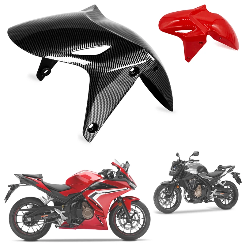 Fit For Honda CB 500F CBR500 R 2019-2021 2022 CBR500R Motorcycle Accessories Front Fender Mudguard Wheel Splash Guard CB500F