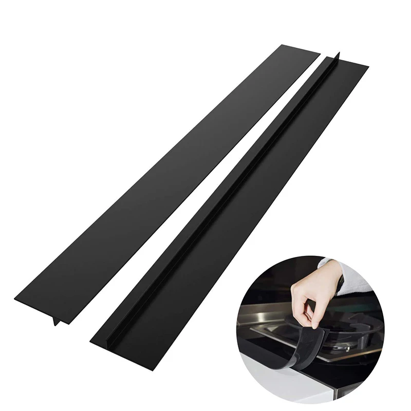 1 قطعة المطبخ سيليكون موقد مكافحة الفجوة غطاء مقاومة للحرارة حصيرة موقد غاز حامي تنظيف وسادة النفط الغبار ختم غطاء طباخ