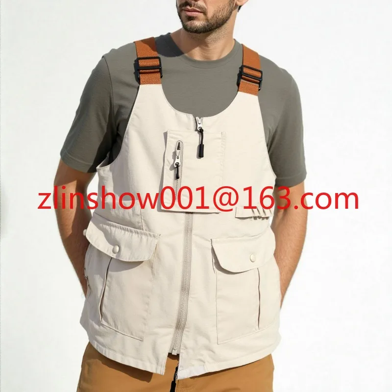 The new multi-functional vest bag tooling stacked vest can be diagonally spanned for multiple purposes