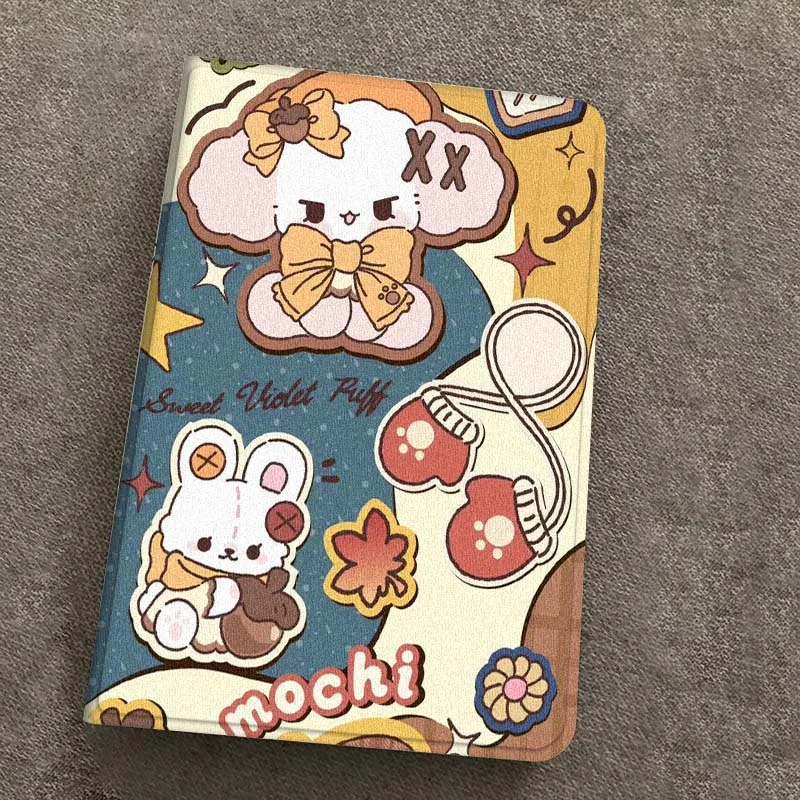 ريترو الكرتون الحيوان نمط لباد برو 7 8 9 Gen 2 11 13 5th 6th 10th 11th M5 M4 12.9 10.2 بوصة 2024 2025 اللوحي