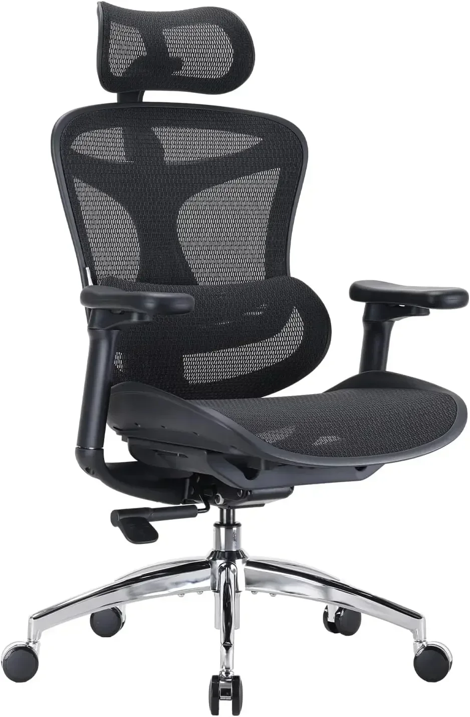 

Hot salesErgonomic Office Chair with Ultra Soft 3D Armrests, Dynamic Lumbar Support for Home Office Chair, Adjustable Backrest