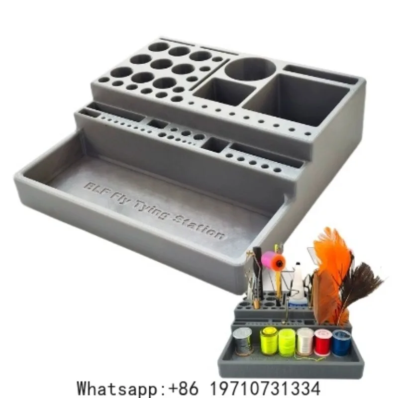 Desktop Tool Storage Rack Multifunctional Tools Organizer Stand Professional Fishing Gear Storage Shelves Screwdriver Shelf