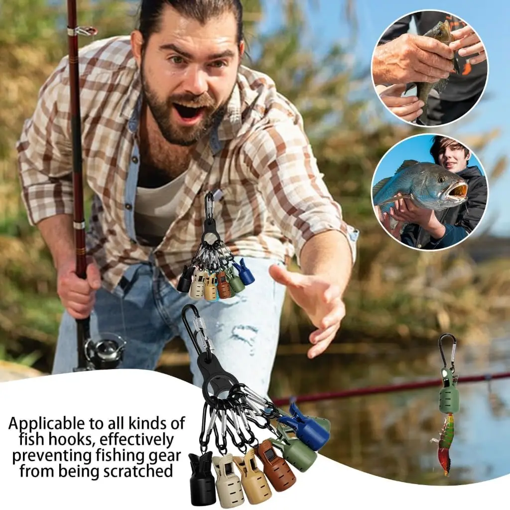 6Pcs Lure Screw Cli…