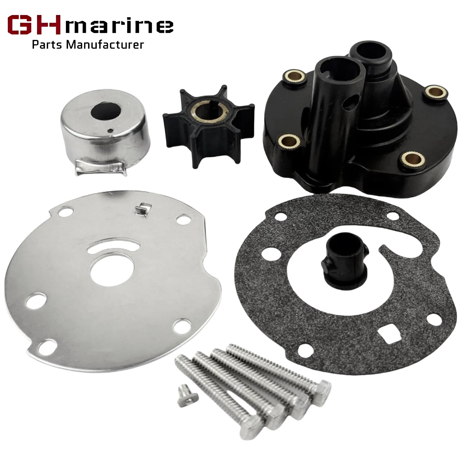 

5.5 6 7.5 HP Outboard Water Pump Impeller Repair Service Kit for Johnson Evinrude OMC Boat Motor Engine 763758 389228 382797