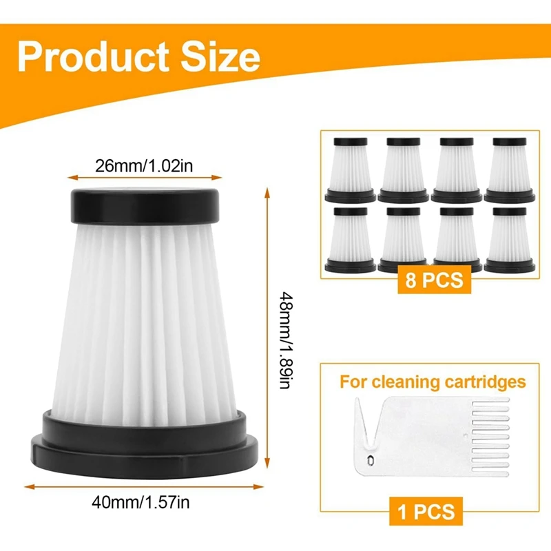 MOOSOO Aspirador Portátil, Substituição Sem Fio para Genius Invictus One 1.0 X7 2.0, K12 Pro K13