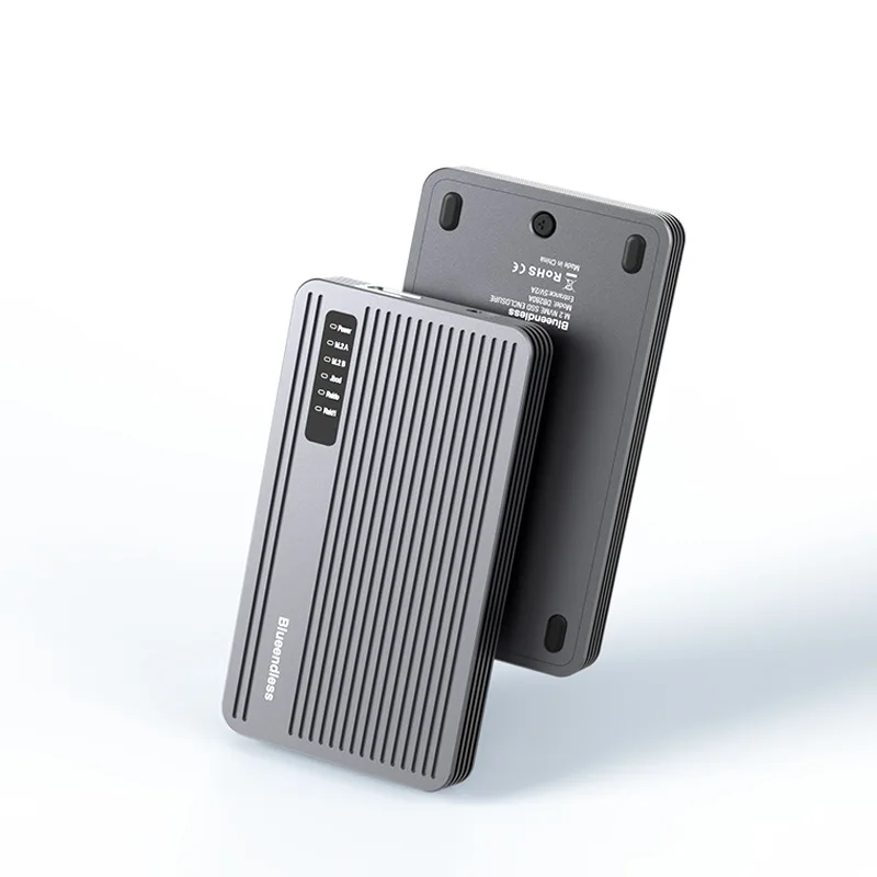 

M.2 disk array hard disk box, dual protocol, solid state SSD mobile hard disk box 20G high speed