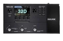 

Suitable for guitar and bass, sound card for loop recording, NUX MG-30 DME digital multi-effect