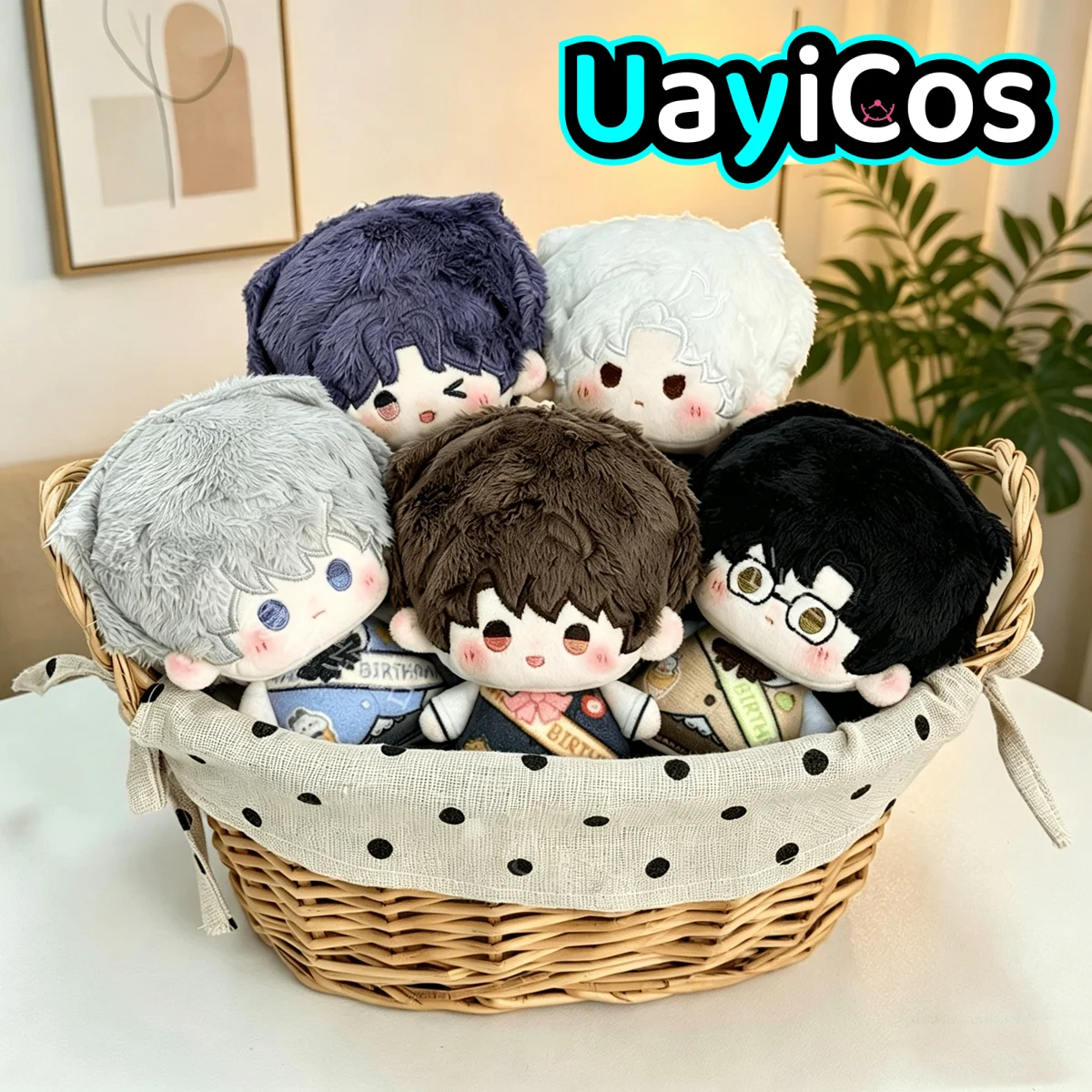 

In Stock 10cm Love and Deepspace Xavier Sylus Rafayel Caleb Stuffed Plushies Doll Clothes Keychain Bag 2026 Birthday Anime Game