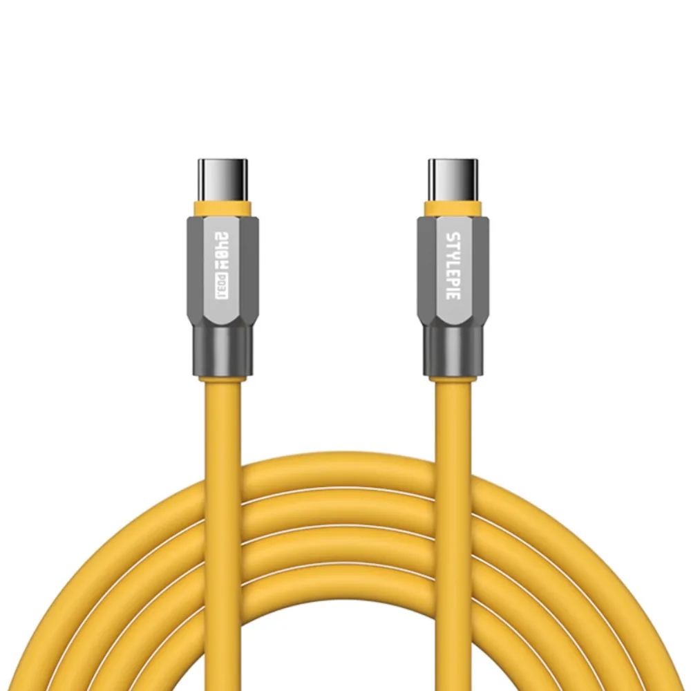 

TPE USB Type C to C Cable Double Headed Lightweight Fast Charging Wire Charging C to C Type C Data Cable Charger Adapter