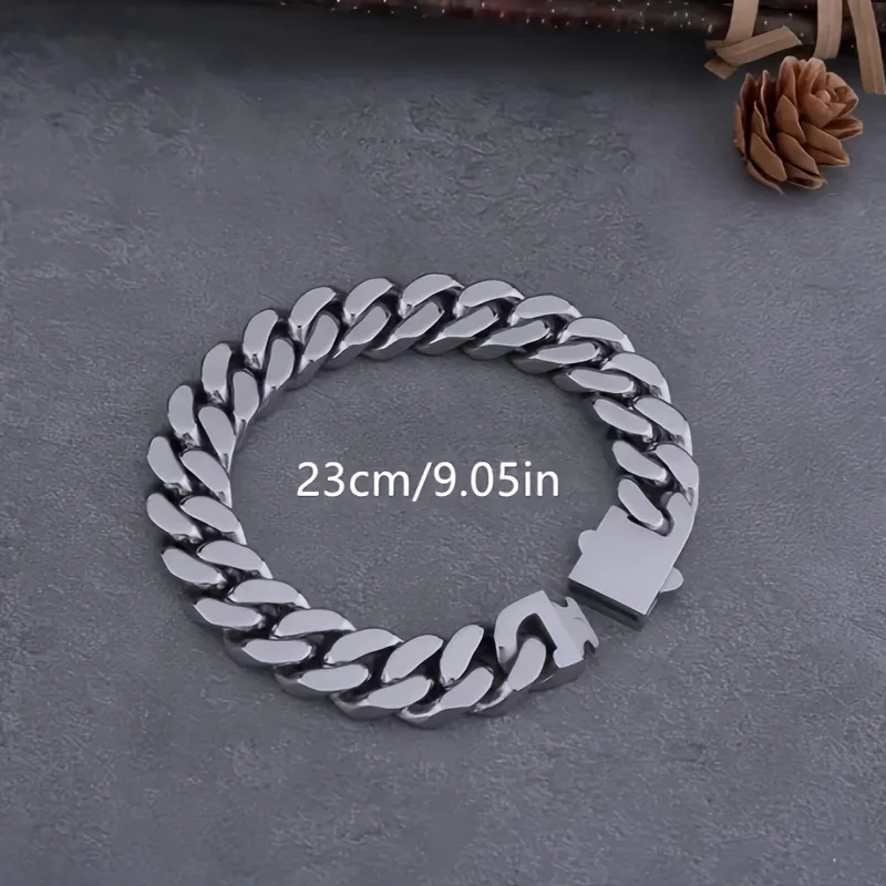 1pc high-end Viking Cuba chain suit, fashionable and handsome fashion accessories are suitable for sending boyfriends every day.
