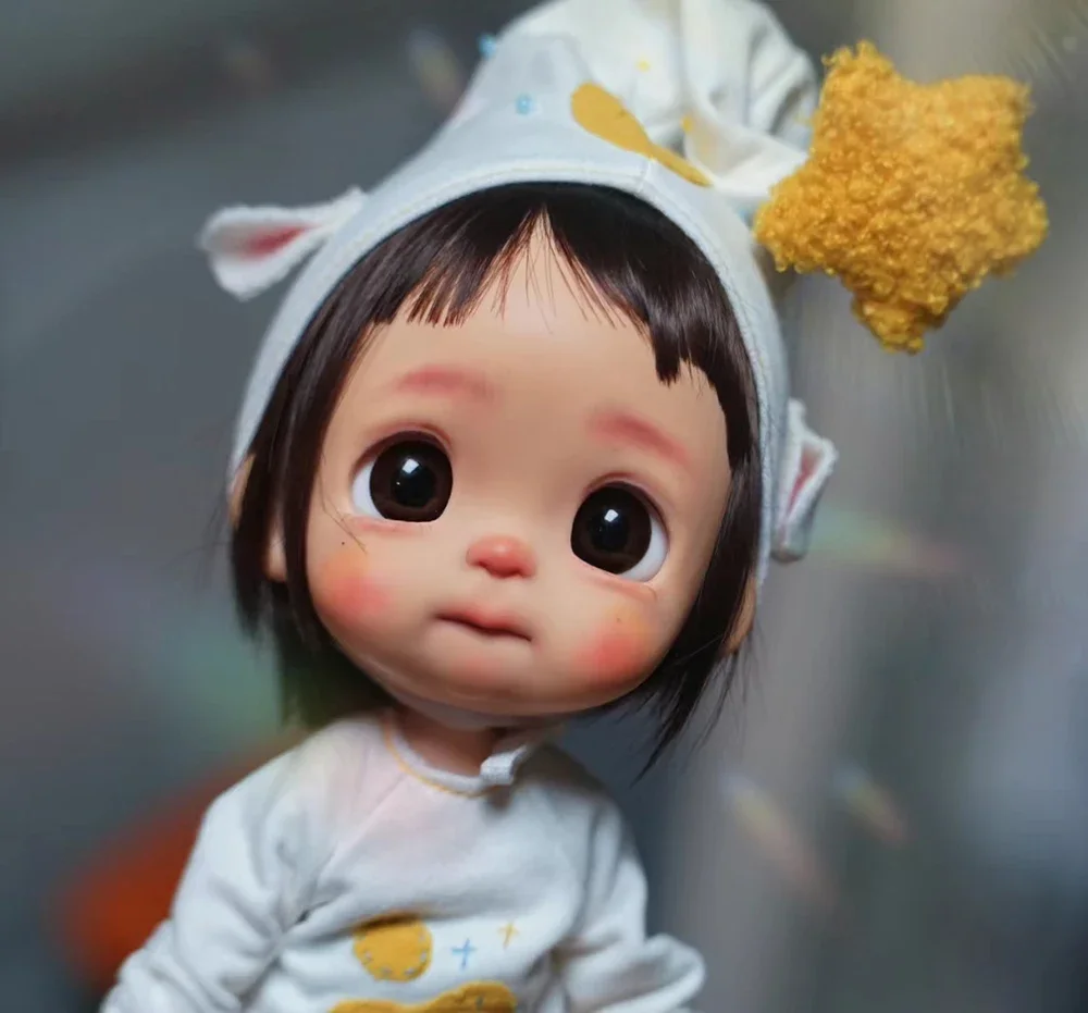 New sd bjd doll 1/6 Big Eyed Girl fangfang resin High quality doll, fashion doll, birthday gift Free shipping from stock