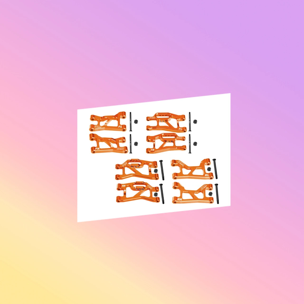 

TRAXXAS Mini Slash Mini Rally For 7075 Alloy Front + Rear (Upper & Lower) Suspension Arms