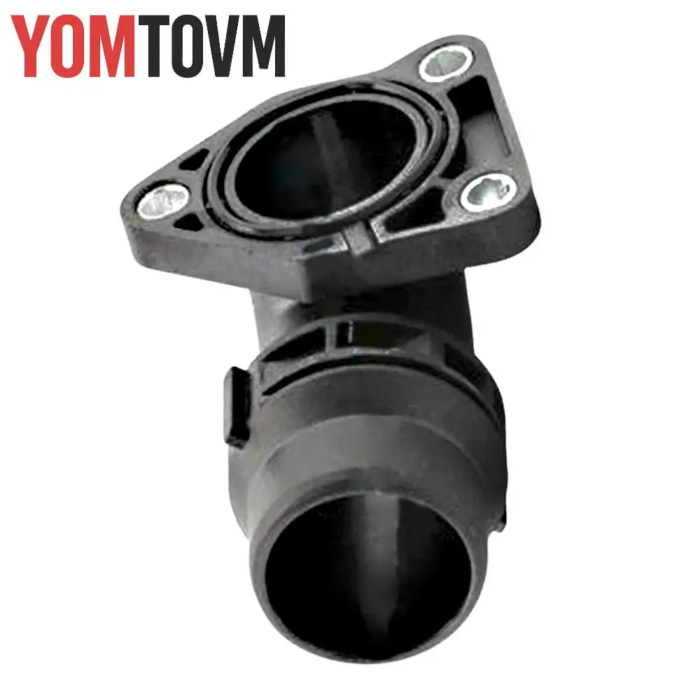 

1pc Black Coolant Thermostat Housing 11117800048 for BMW 1' 2' 3' E82 2.0D 2007 2008 2009 2010 2011 2012 2013