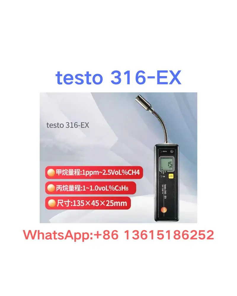 

Brand new testo 316-EX gas detector