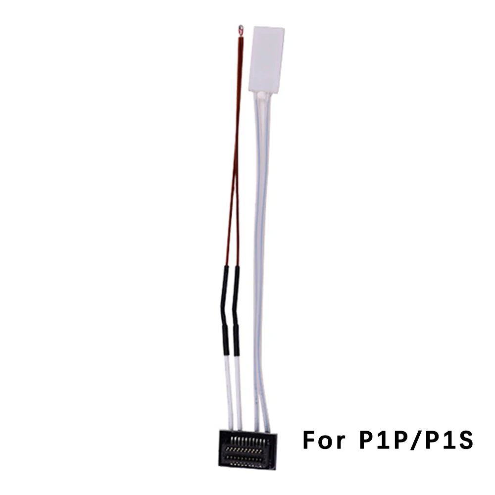 Upgrade V2 Hotend-Kit für Bambu Lab P1P X1 P1S X1C: Hotend-Thermistor, Bimetall-Hals, Bambulab-Düse aus gehärtetem Stahl, Druckkopf