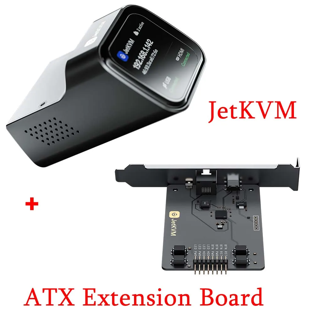 【お値下げ】JetKVM KVMスイッチ　オープンソース Amazon | JetKVM オープンソースKVM Over IP、HDMIとUSB接続を備えた