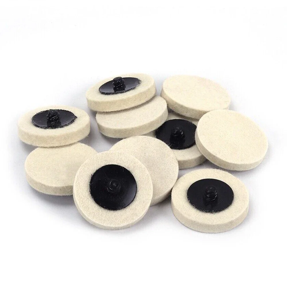 Car 2 Inch Die Grinder Quick Change Disc Sanding Disc Drill Roll Lock Easy Installation Polishing Pad 10pcs/set