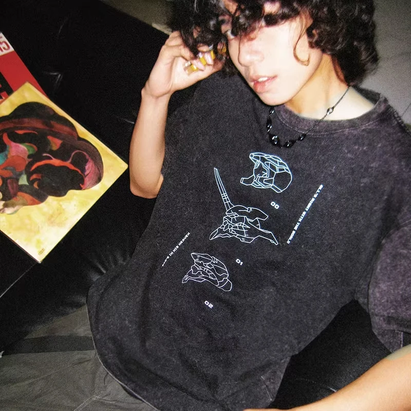 Camiseta Gráfica Eva 2026, Rop - Vintage Summer Clothing Men reseña y precio