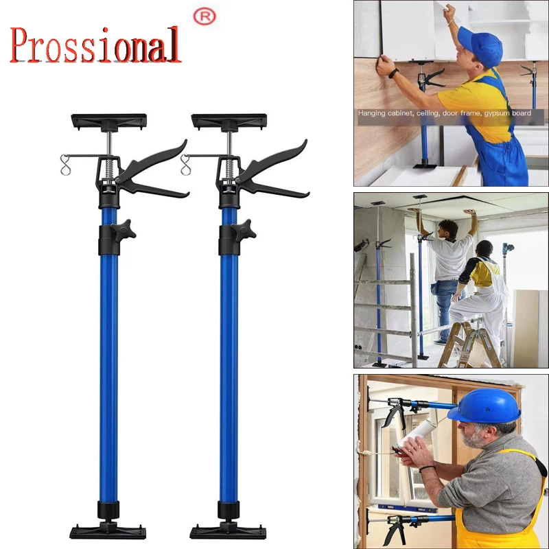 2024 Telescopic Support Rod Hanging Cabinet Wooden Ceiling Door Frame Raising Lifter Home Decoration Installation Tool Bracket