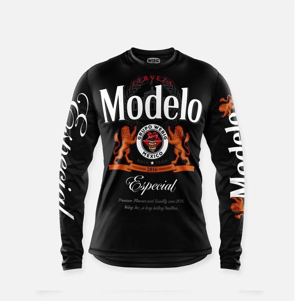 2022 bicycle enduro motocross Jersey Off road long mtb jersey BMX CYCLING DOWNHILL hombre bike JERSEY