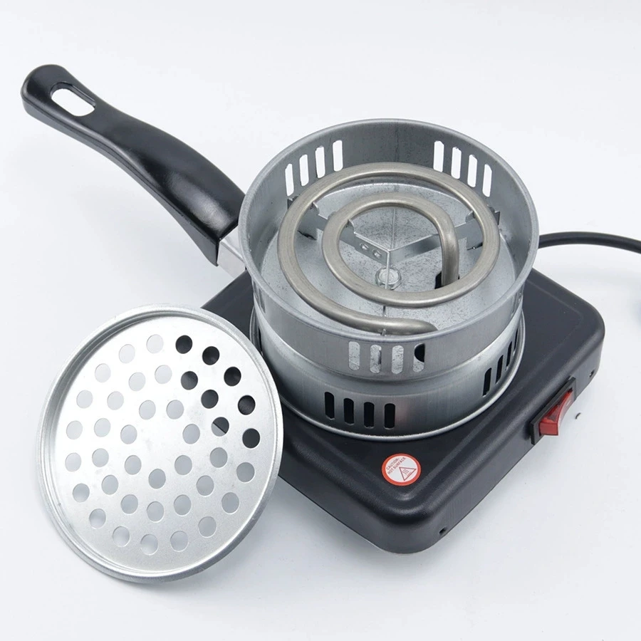Portable Electric Hookah Charcoal Burner Fast Heating Shisha Coal Stove with Handle Home/Bar Use Hookah Accessories image 5