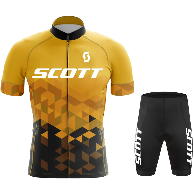 SCOTT Maillot Cycling Man Mtb Clothing Men Men\'s Shorts Mountain Bike Jerseys Bycicle Mens Cycling Jersey 2025 Bicycle Pants