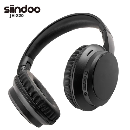 Siindoo JH-820 Auriculares Bluetooth inalámbricos, 60 horas de reproducción, 3 modos de sonido EQ, Bluetooth ligero plegable 5.4 para viajes y estudios