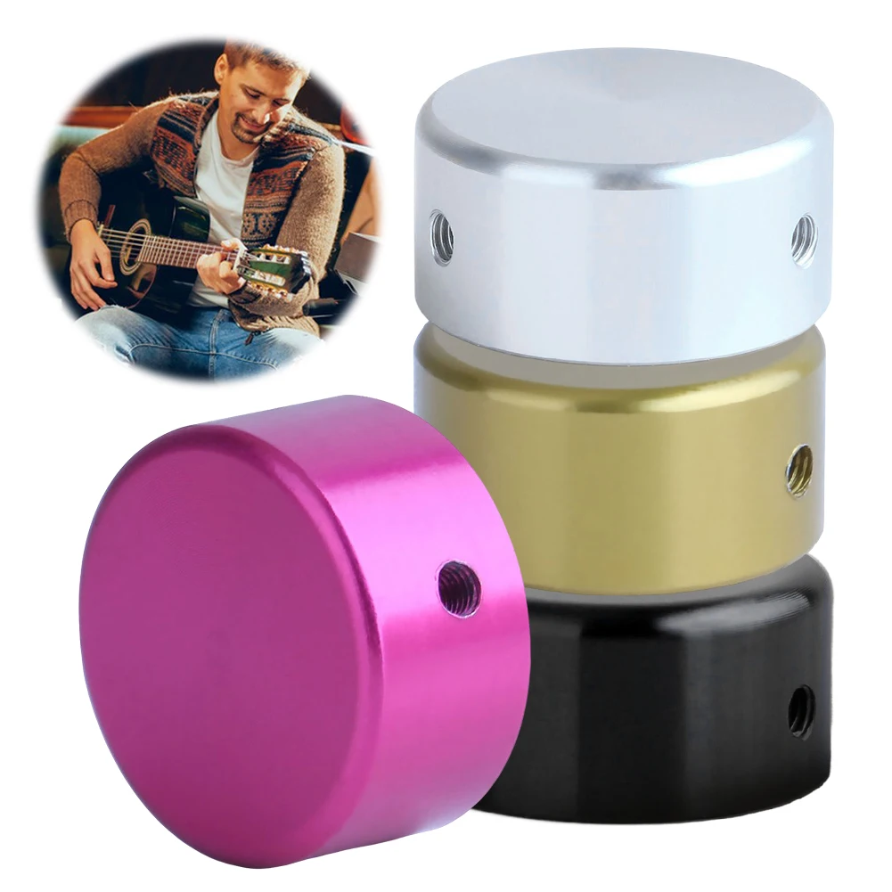 4 Uds. De adorno de interruptor de pie, efecto de guitarra multicolor, tapa de uñas para Pedal, adorno para Pedal de efecto de guitarra
