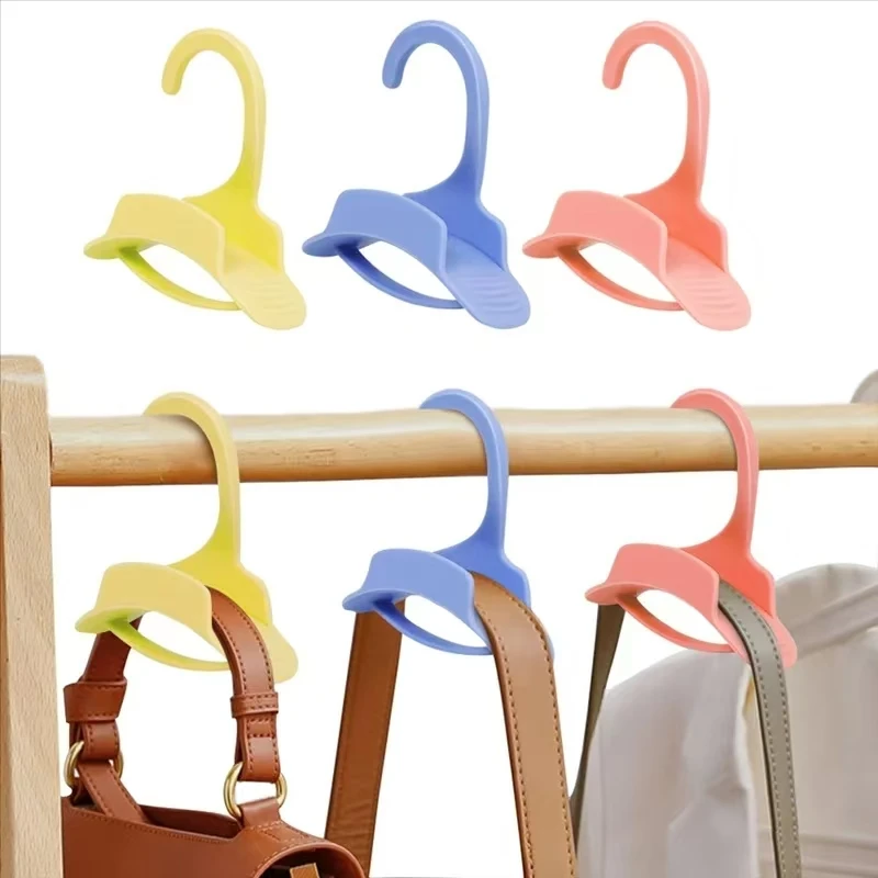 

3PCS Home Bag Hook Multifunctional Shoulder Bag Handbag Female Storage Rack Wardrobe Tie Scarf Hat Storage Rack Hanging Rack