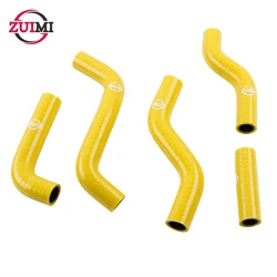 For Suzuki RMZ250 RMZ 250 Silicone Coolant Radiator Hose Tube Kit 2007 2008 Motorcycle High Performance Piping Tubes Set