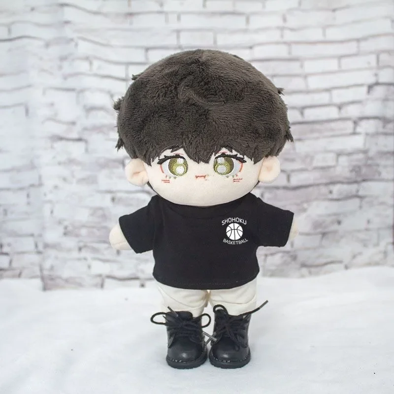 Styles Idol Doll Outfit Cotton Stuffed Dolls Mini T-shirt Clothes 20cm Doll Clothes Doll Hoodies Sweater  Tops