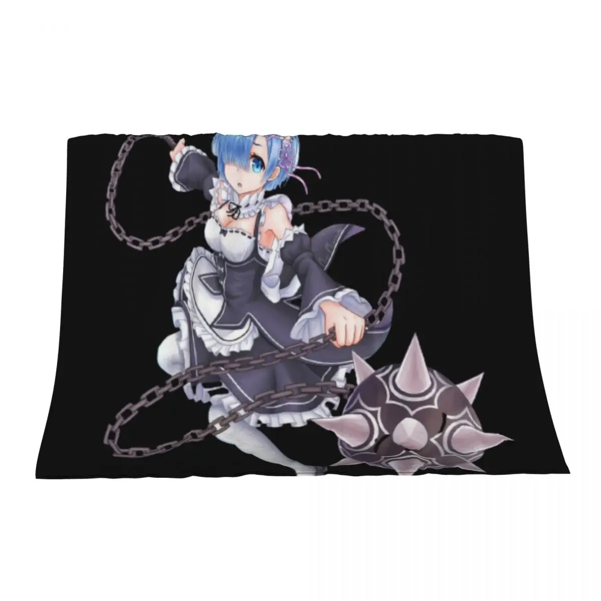 

Rem ( re zero ) Throw Blanket Thin Decorative Sofa Heavy Bed covers Blankets