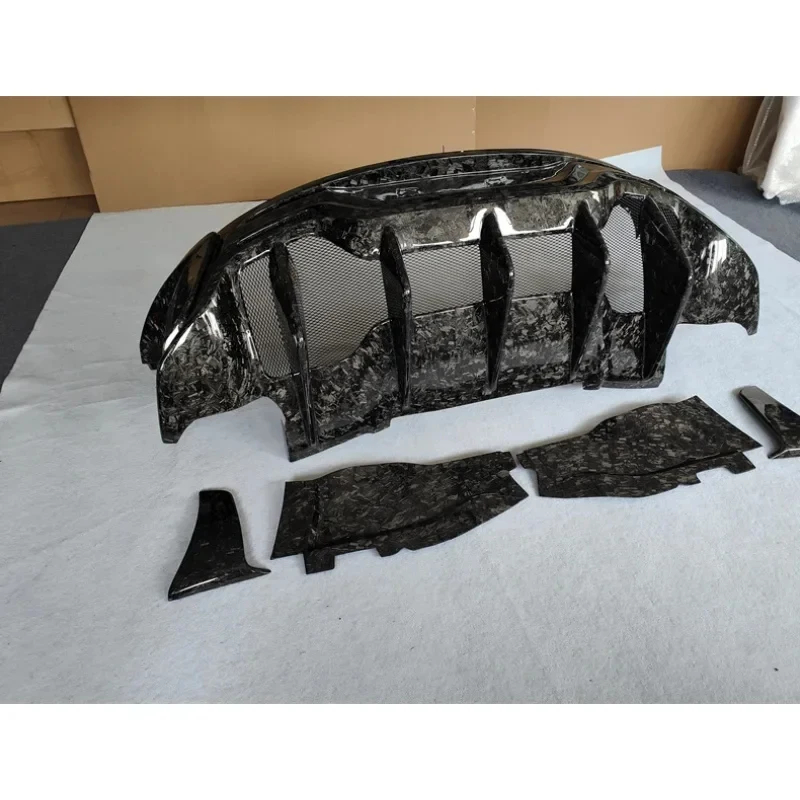 

Forged Carbon Fiber Rear Bumper Rear Spoiler Body Kit Fit 570 570s 540