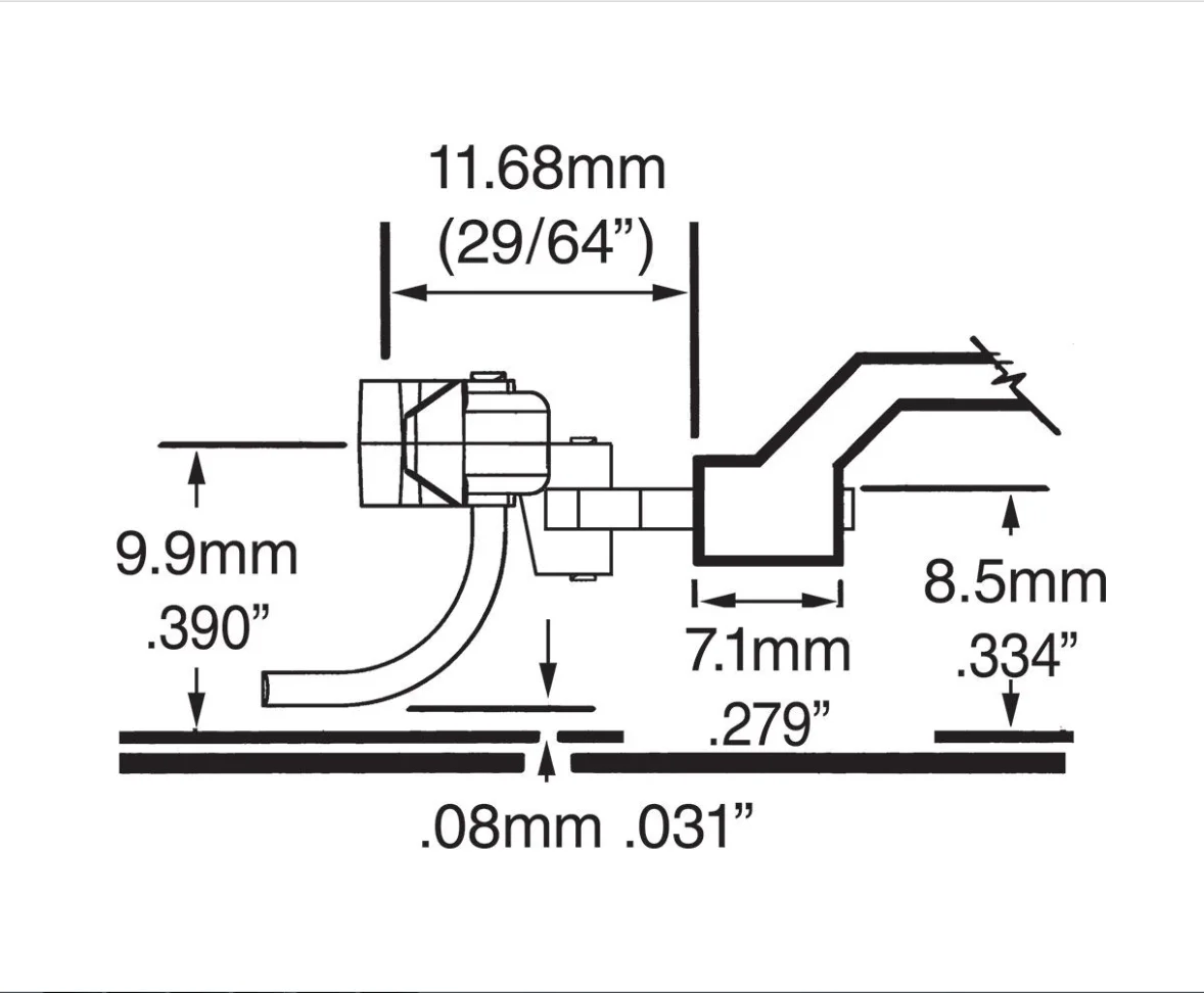 6 Pairs HO Scale NEM 362 European-Style Couplers - Extra Long (11.68mm , .460 inch , 29/64\