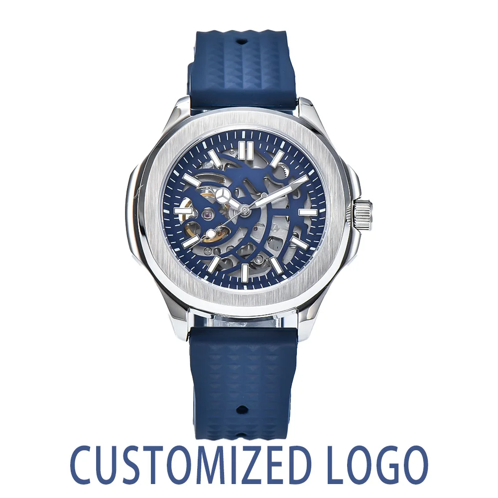 Creative Customization Luxury Sapphire Crystal NH38 Automatic Mechanical Watch Men's Watch 10Bar Swimming Date Men's Clock