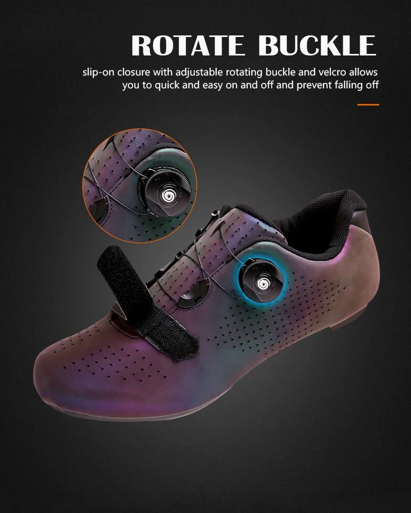 Unisex-Fahrradschuhe, Mountainbike-Fahrradschuhe, SPD-Lock-Schuhe, leichte, atmungsaktive und bequeme Wandersportschuhe – Detail 6